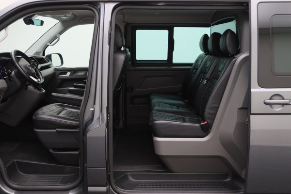 Volkswagen Transporter 2.0 TDI DSG L2H1 30 DC Highline Leer, 2x Elektr. Schuifdeur, ACC, Camera, Apple Carplay, LED, Trekhaak, 20''