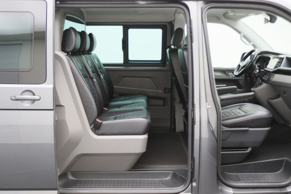 Volkswagen Transporter 2.0 TDI DSG L2H1 30 DC Highline Leer, 2x Elektr. Schuifdeur, ACC, Camera, Apple Carplay, LED, Trekhaak, 20''