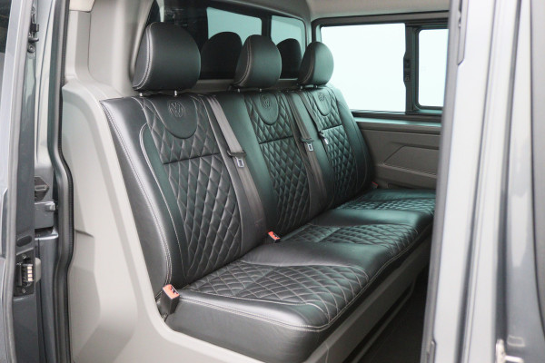 Volkswagen Transporter 2.0 TDI DSG L2H1 30 DC Highline Leer, 2x Elektr. Schuifdeur, ACC, Camera, Apple Carplay, LED, Trekhaak, 20''