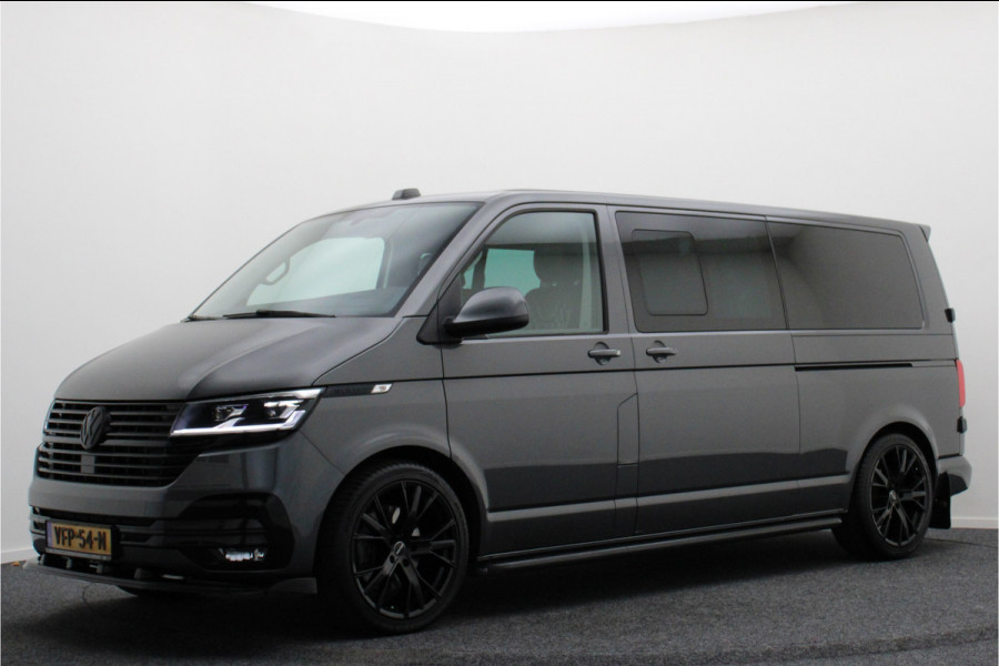 Volkswagen Transporter 2.0 TDI DSG L2H1 30 DC Highline Leer, 2x Elektr. Schuifdeur, ACC, Camera, Apple Carplay, LED, Trekhaak, 20''