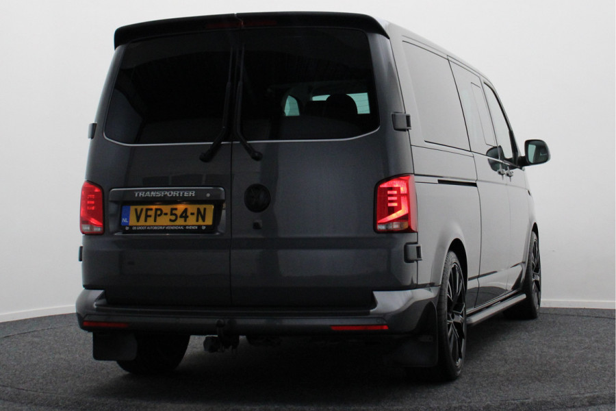 Volkswagen Transporter 2.0 TDI DSG L2H1 30 DC Highline Leer, 2x Elektr. Schuifdeur, ACC, Camera, Apple Carplay, LED, Trekhaak, 20''