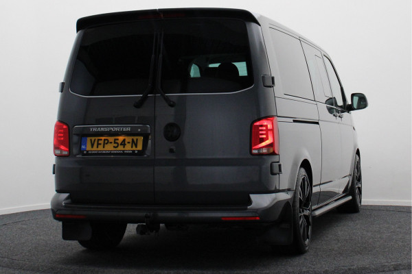 Volkswagen Transporter 2.0 TDI DSG L2H1 30 DC Highline Leer, 2x Elektr. Schuifdeur, ACC, Camera, Apple Carplay, LED, Trekhaak, 20''