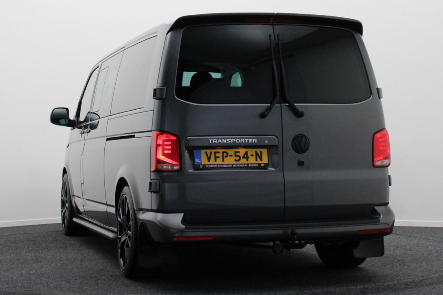 Volkswagen Transporter 2.0 TDI DSG L2H1 30 DC Highline Leer, 2x Elektr. Schuifdeur, ACC, Camera, Apple Carplay, LED, Trekhaak, 20''