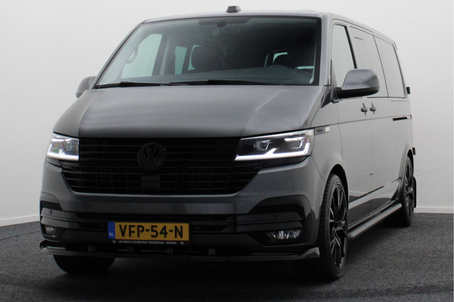 Volkswagen Transporter 2.0 TDI DSG L2H1 30 DC Highline Leer, 2x Elektr. Schuifdeur, ACC, Camera, Apple Carplay, LED, Trekhaak, 20''