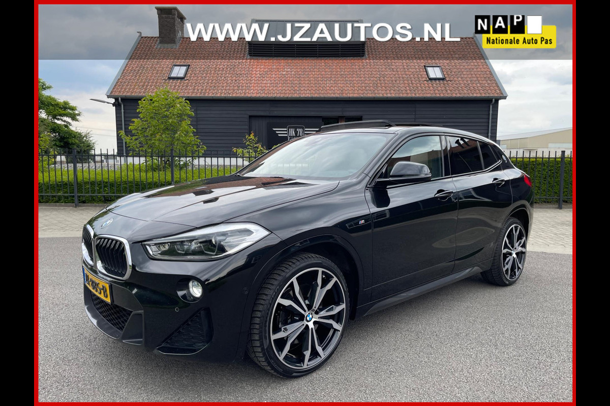 BMW X2 SDrive20i High Exe M-Pakket Panoramadak leer Navi Head-Up Camera BMW X2 SDrive20i High Exe M-Pakket Panoramadak leer Navi Head-Up Camera