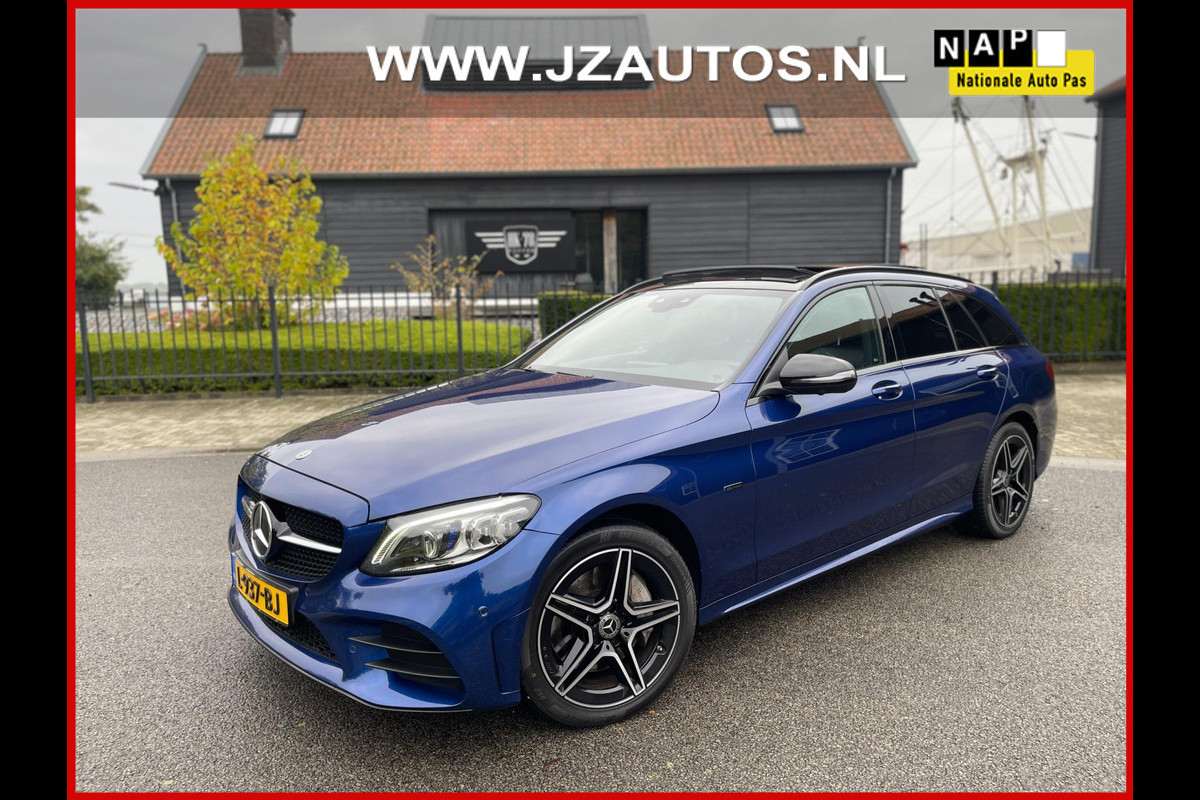 Mercedes-Benz C-Klasse Estate 300 e Hybride AMG NIGHT-PAKKET PANORAMADAK 360" CAMERA TREKHAAK Mercedes-Benz C-Klasse Estate 300 e Hybride AMG NIGHT-PAKKET PANORAMADAK 360" CAMERA TREKHAAK
