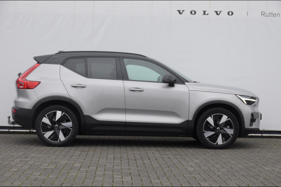 Volvo XC40 252PK Automaat Single Ext. Range Core / Lederen bekleding / Trekhaak / getint glas / Leder met alcantara interieur / Parkeersensoren met camera / Stoel - en stuurwielverwarming / Apple carplay