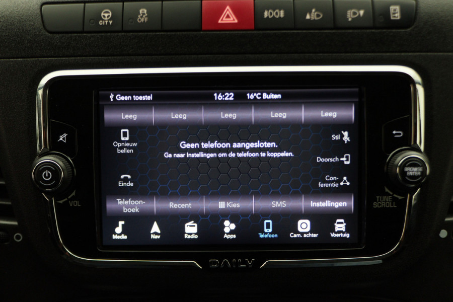 Iveco Daily 35S18V 3.0 Automaat L2H2 Luchtvering, ACC, Camera, Climate, Appel Carplay, LED, DAB, Trekhaak