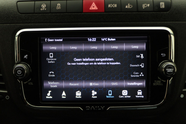 Iveco Daily 35S18V 3.0 Automaat L2H2 Luchtvering, ACC, Camera, Climate, Appel Carplay, LED, DAB, Trekhaak