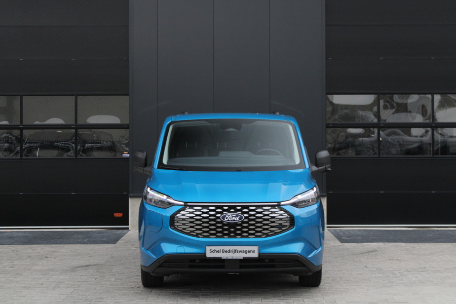 Ford E-Transit Cust. 320 L2H1 Trend 65 kWh 218pk - 2x Schuifdeur - 360 Camera - Pro Power - Keyless - ACC - Stoelverwarming - Rijklaar