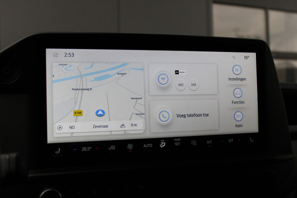 Ford E-Transit Cust. 320 L2H1 Trend 65 kWh 218pk - 2x Schuifdeur - 360 Camera - Pro Power - Keyless - ACC - Stoelverwarming - Rijklaar