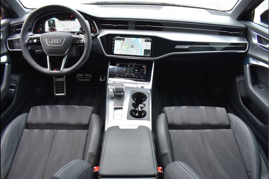 Audi A6 Avant 50 TFSI e Quattro S-Line 299 Pk Pano Matrix HD ACC 360 Camera Leder Keyless