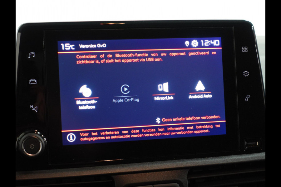 Citroën Berlingo 1.5 BlueHDi 130PK L2 3-zits Automaat Airco Bluetooth PDC achter Trekhaak Citroën Berlingo 1.5 BlueHDi 130PK L2 3-zits Automaat Airco Bluetooth PDC achter Trekhaak