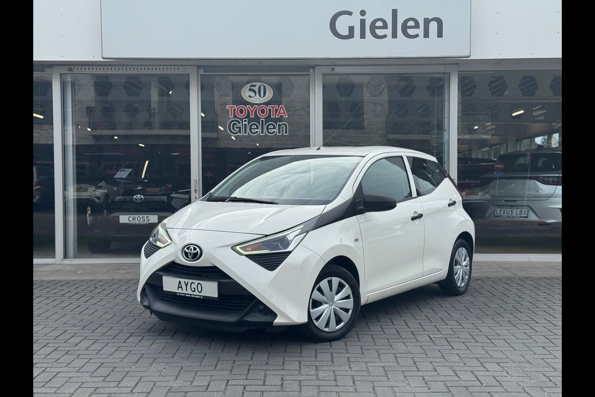 Toyota Aygo 1.0 VVT-i 72pk | Eerste eigenaar, 5 deurs, Stuurwielbedining, Snelheidsbegrenzer, Centrale deurvergrendeling met afstandsbedieni