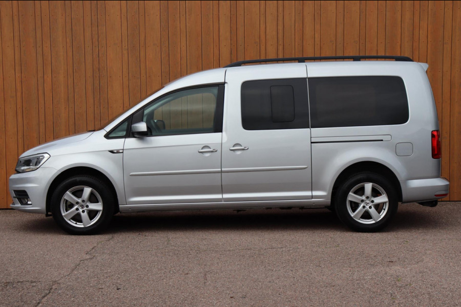 Volkswagen Caddy Maxi 1.4 TSI Trendl. 5p+1 Rolstoel auto bodemverlaging a.camera