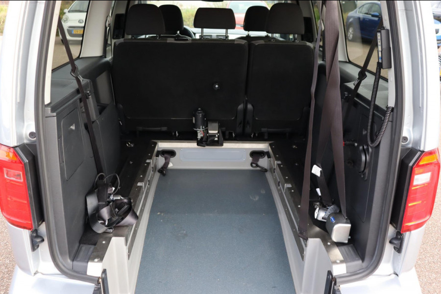 Volkswagen Caddy Maxi 1.4 TSI Trendl. 5p+1 Rolstoel auto bodemverlaging a.camera