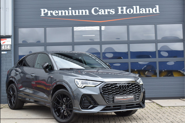 Audi Q3 Sportback 45 TFSI e S-Line 245 Pk Leder Memory Sfeer Navi Matrix 20 Inch Black