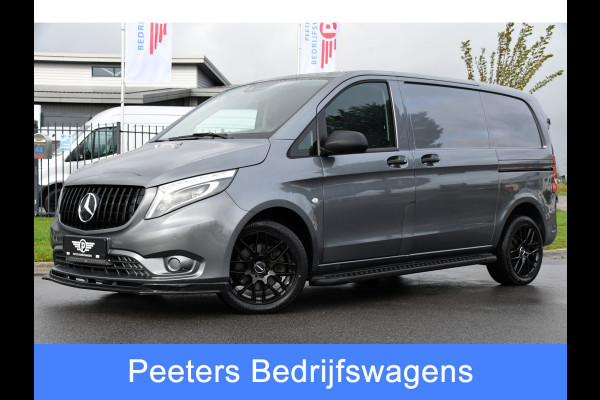 Mercedes-Benz Vito 119 CDI AMG Edition Adaptieve Cruise, Camera, LED, Carplay, 2 x Schuifdeur, Leder, Stoelverwarming, Uniek!