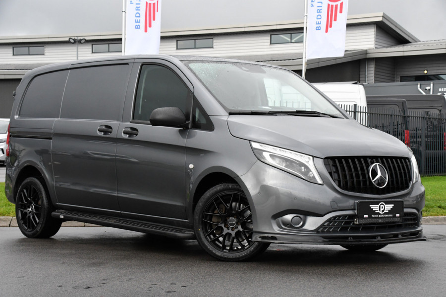 Mercedes-Benz Vito 119 CDI AMG Edition Adaptieve Cruise, Camera, LED, Carplay, 2 x Schuifdeur, Leder, Stoelverwarming, Uniek!