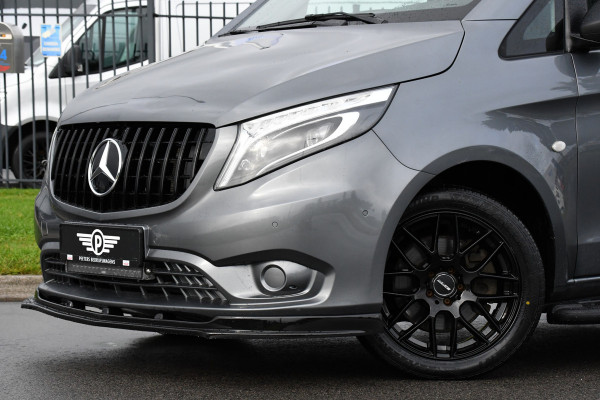 Mercedes-Benz Vito 119 CDI AMG Edition Adaptieve Cruise, Camera, LED, Carplay, 2 x Schuifdeur, Leder, Stoelverwarming, Uniek!