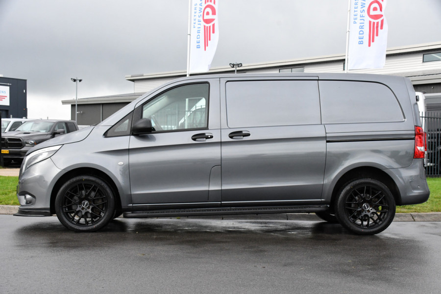 Mercedes-Benz Vito 119 CDI AMG Edition Adaptieve Cruise, Camera, LED, Carplay, 2 x Schuifdeur, Leder, Stoelverwarming, Uniek!