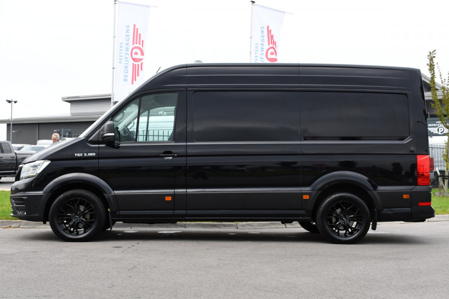 MAN TGE 35 2.0 L3H3 Black Edition Adaptieve Cruise, Camera, Clima, LED, Stoelverwarming, 177PK, Automaat, Carplay, NAVI, Uniek!