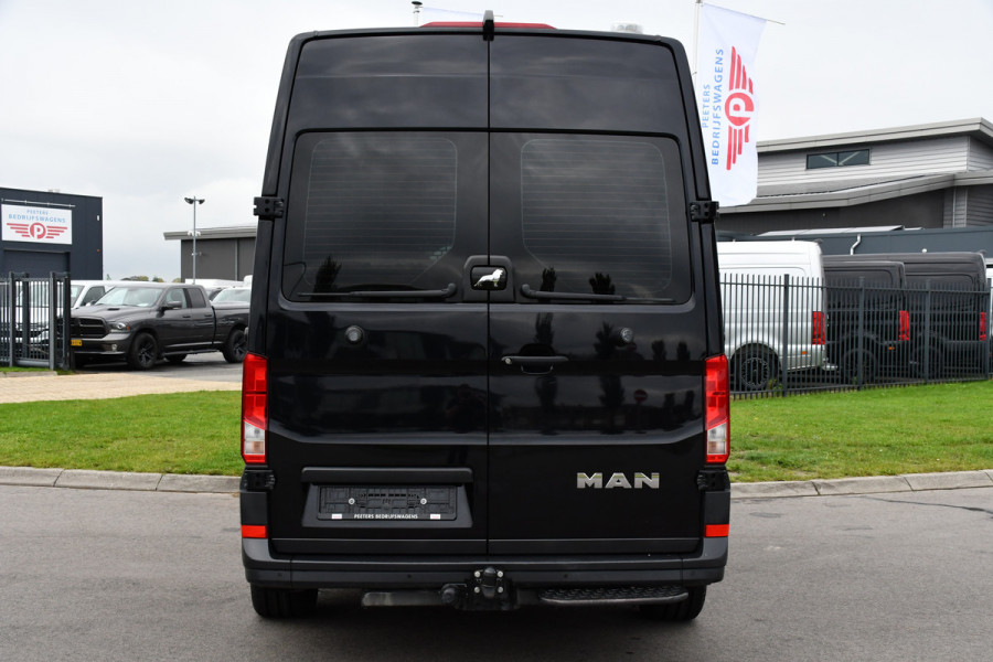 MAN TGE 35 2.0 L3H3 Black Edition Adaptieve Cruise, Camera, Clima, LED, Stoelverwarming, 177PK, Automaat, Carplay, NAVI, Uniek!