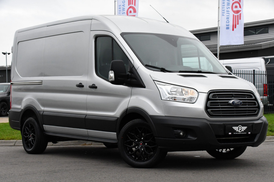 Ford Transit 2.0 TDCI L2H2 PB Edition Camera, Cruise, Carplay, Automaat, 130pk, Multimedia, Trekhaak, NAVI, Uniek!