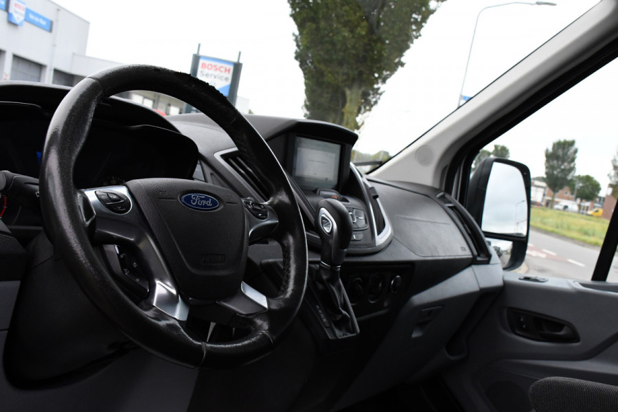 Ford Transit 2.0 TDCI L2H2 PB Edition Camera, Cruise, Carplay, Automaat, 130pk, Multimedia, Trekhaak, NAVI, Uniek!