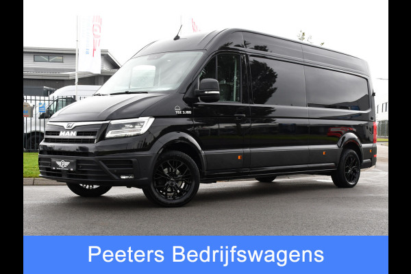 MAN TGE 35 2.0 L4H3 Black Edition Camera, Cruise, Carplay, LED, 177PK, Multimedia, Clima, Stoelverarming, Automaat, Uniek!