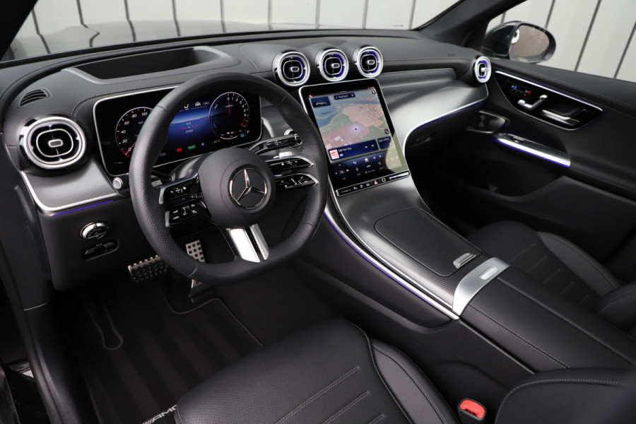 Mercedes-Benz GLC 400e AMG 4-Matic | 381PK | Head-up | Keyles-go | Pano | Sfeerverlichting | Burmester | Digital-light | Distronic+ | Stuurwielver Mercedes-Benz GLC 400e AMG 4-Matic | 381PK | Head-up | Keyles-go | Pano | Sfeerverlichting | Burmester | Digital-light | Distronic+ | Stuurwielver