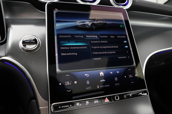 Mercedes-Benz GLC 400e AMG 4-Matic | 381PK | Head-up | Keyles-go | Pano | Sfeerverlichting | Burmester | Digital-light | Distronic+ | Stuurwielver Mercedes-Benz GLC 400e AMG 4-Matic | 381PK | Head-up | Keyles-go | Pano | Sfeerverlichting | Burmester | Digital-light | Distronic+ | Stuurwielver