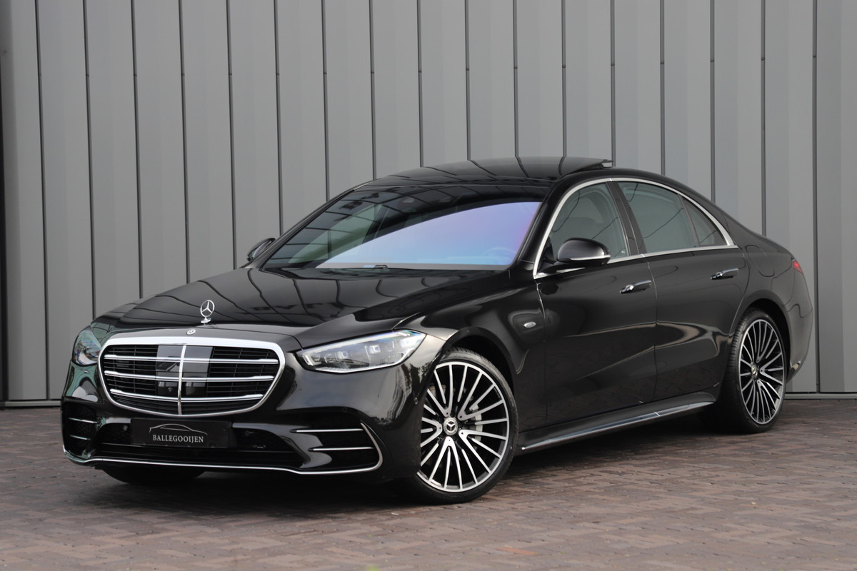 Mercedes-Benz S-Klasse 450e AMG | 408PK | Head-up | Entertainment | Luchtvering | Achterasbesturing | Massage | Digital-light | Keyles-go | 2024