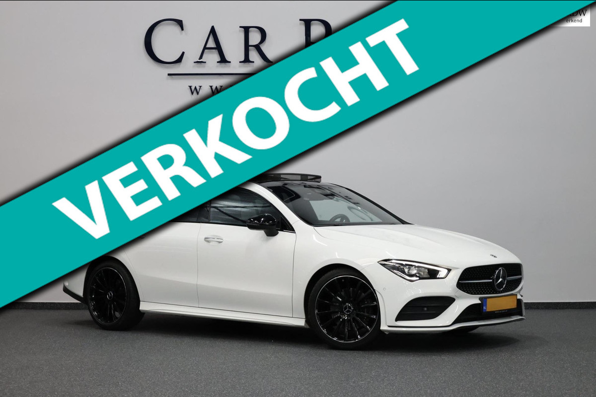 Mercedes-Benz CLA-Klasse 250 AMG Line LED/VIRTUAL/SFEER/PANOR/ALCANTARA+S.VERWARMING/LMV/CRUISE/ECC/12 MDN GARANTIE! Mercedes-Benz CLA-Klasse 250 AMG Line LED/VIRTUAL/SFEER/PANOR/ALCANTARA+S.VERWARMING/LMV/CRUISE/ECC/12 MDN GARANTIE!