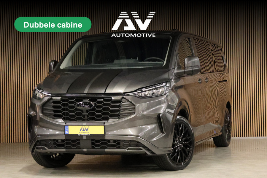 Ford Transit Custom 320 2.0 TDCI L2H1 Sport 170 PK DC | L+R Schuifdeur | Dubbel Cabine | B&O | ACC | Blind Spot | Navigatie | Camera | CarPlay | Lan | Raptor Edition | Trekhaak | 6-Zitter | MODELJAAR 2025 | BPM VRIJ | Verlengde fabrieksgarantie tot 12-2029 | Dubbel Cabine