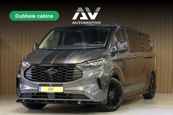 Ford Transit Custom 320 2.0 TDCI 170PK L2H1 DC LIMITED | L+R Schuifdeur | Dubbel Cabine | ACC | Blind Spot | Navigatie | Camera | CarPlay | Lane Ass | Raptor Edition | Trekhaak | 6-Zitter | MODELJAAR 2025 | BPM VRIJ | Verlengde fabrieksgarantie tot 12-2029 | Dubbel Cabine