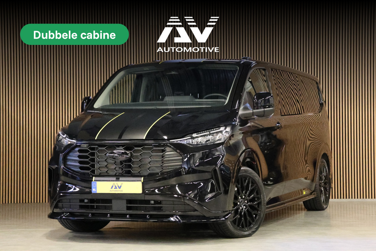 Ford Transit Custom 320 2.0 TDCI L2H1 DC Limited 170 PK | BPM VRIJ | ACC | Blind Spot | Navigatie | Camera | CarPlay | Lane Assist | Stoelverwarming | Raptor Edition | Trekhaak | 6-Zitter | MODELJAAR 2025 | BPM VRIJ | Dubbel Cabine Ford Transit Custom 320 2.0 TDCI L2H1 DC Limited 170 PK | BPM VRIJ | ACC | Blind Spot | Navigatie | Camera | CarPlay | Lane Assist | Stoelverwarming | Raptor Edition | Trekhaak | 6-Zitter | MODELJAAR 2025 | BPM VRIJ | Dubbel Cabine