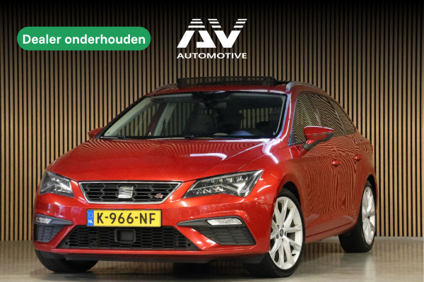 Seat León ST 1.5 TSI FR 150 PK | Panoramadak | Lederen bekleding | Navigatie | CarPlay | Stoelverwarming | LED Koplampen | Beats Audio | DAB | Front Assist | Climatronic | Nieuwe APK
