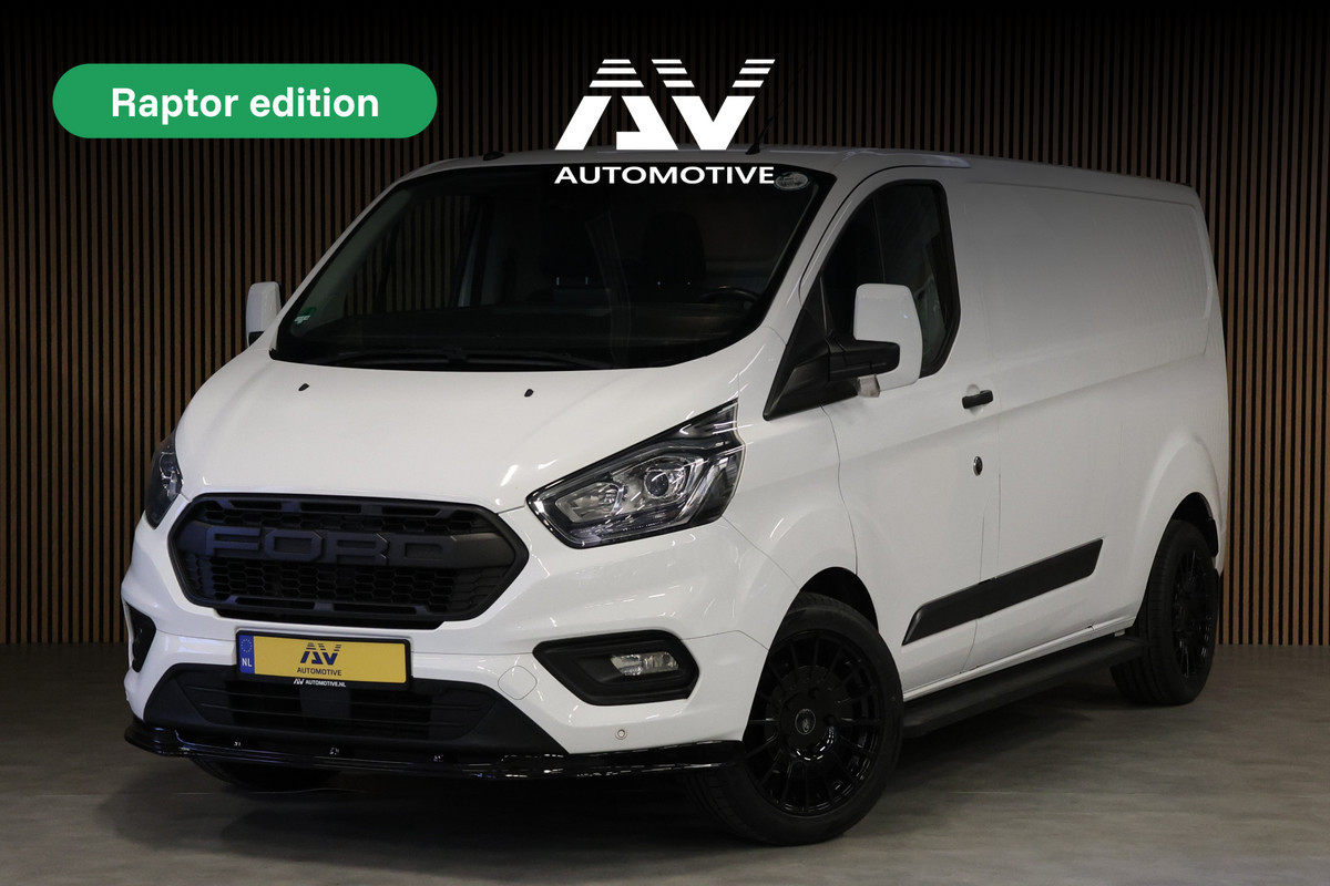 Ford Transit Custom 340 2.0 TDCI 190 PK L2H1 | Raptor Edition | Blind Spot | Bi-Xenon | Navigatie | Camera | CarPlay | 3-Zitter | DAB | Cruise control | PDC V+A | LED | Nieuwe APK | Dealer onderhouden Ford Transit Custom 340 2.0 TDCI 190 PK L2H1 | Raptor Edition | Blind Spot | Bi-Xenon | Navigatie | Camera | CarPlay | 3-Zitter | DAB | Cruise control | PDC V+A | LED | Nieuwe APK | Dealer onderhouden