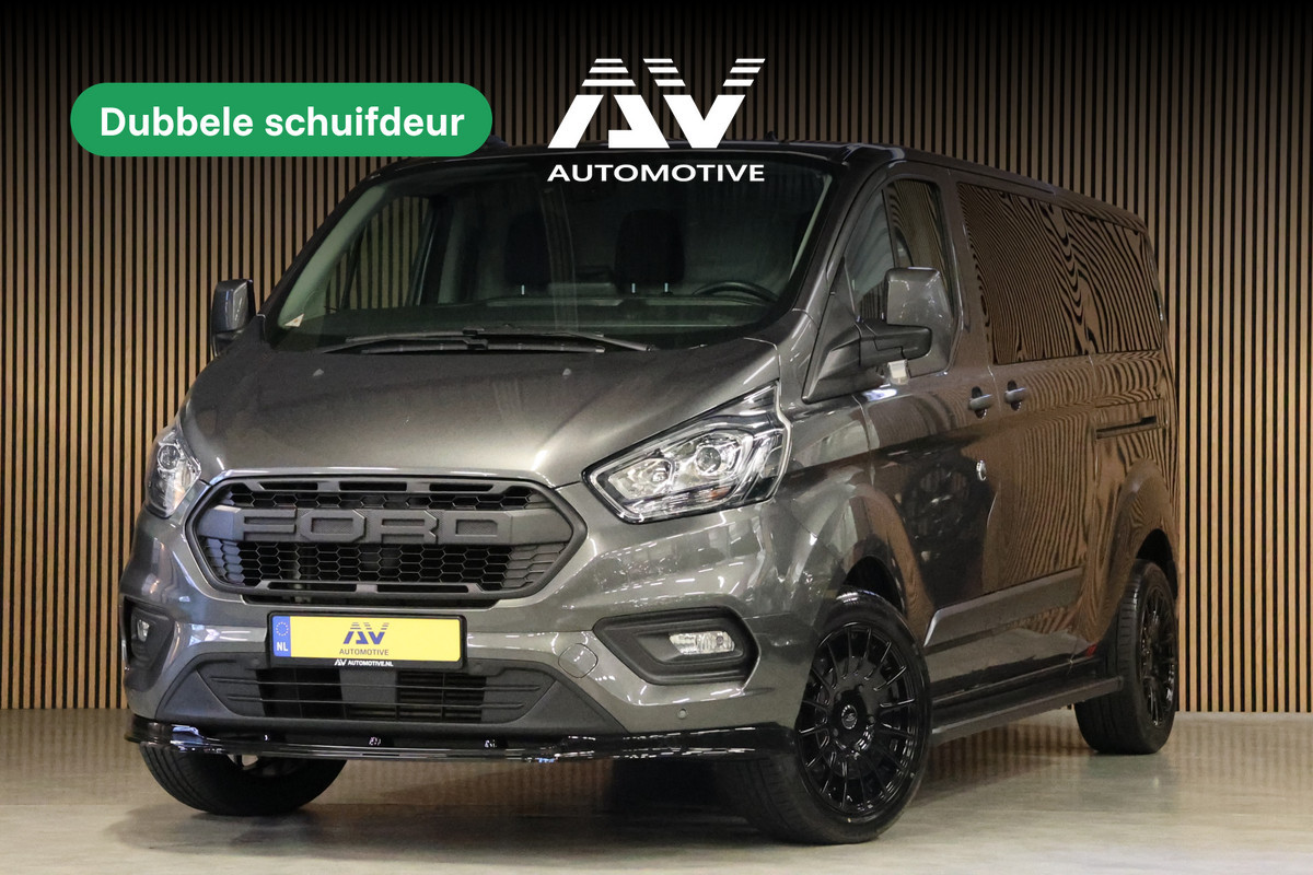 Ford Transit Custom 2.0 TDCI L2H1 Raptor Edition | L+R Schuifdeur | CarPlay | Camera | Alarm Klasse 3 | PDC V+A | LED | Onderhoudsbeurt | Nieuwe APK