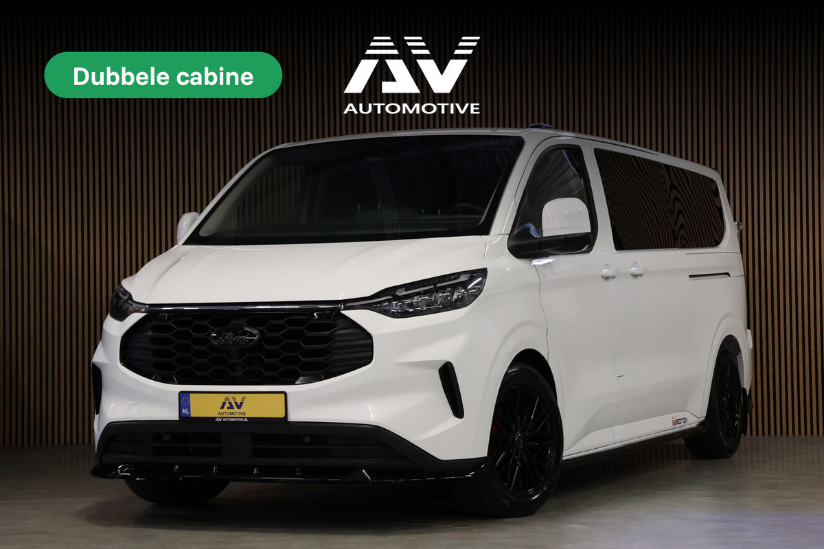 Ford Transit Custom 320 2.0 TDCI 170PK L2H1 DC | L+R Schuifdeur | ACC | Blind Spot | Navigatie | Camera | CarPlay | Lane Assist | Stoelverwarming | Raptor Edition | Trekhaak | 6-Zitter | BPM VRIJ | Verlengde fabrieksgarantie tot 07-2029 Ford Transit Custom 320 2.0 TDCI 170PK L2H1 DC | L+R Schuifdeur | ACC | Blind Spot | Navigatie | Camera | CarPlay | Lane Assist | Stoelverwarming | Raptor Edition | Trekhaak | 6-Zitter | BPM VRIJ | Verlengde fabrieksgarantie tot 07-2029