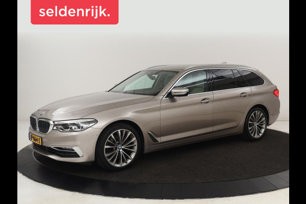 BMW 5 Serie 520i High Executive | Luxury Line | Leder | Trekhaak | Camera | Stoelverwarming | 19'' | Sfeerverlichting | Memory | Carplay | Navigatie | Park Assist | Full LED