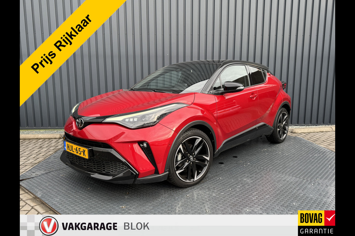 Toyota C-HR 1.8 Hybrid GR-Sport | Dodehoek sensoren | Stoel & Stuur verw. | 19'' | Prijs Rijklaar!! Toyota C-HR 1.8 Hybrid GR-Sport | Dodehoek sensoren | Stoel & Stuur verw. | 19'' | Prijs Rijklaar!!
