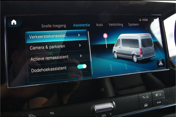 Mercedes-Benz Sprinter 319 3.0 V6 CDI L2H2 > 191pk/Luxe Bus/Dubbele schuifdeur/Luchtv. LED/Leer/Elektrisch verstelbare stoelen