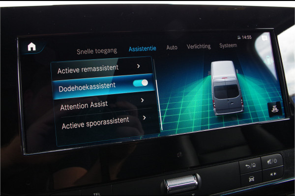 Mercedes-Benz Sprinter 319 3.0 V6 CDI L2H2 > 191pk/Luxe Bus/Dubbele schuifdeur/Luchtv. LED/Leer/Elektrisch verstelbare stoelen