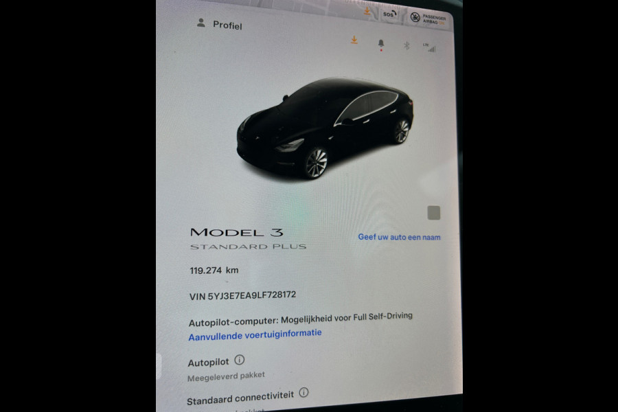 Tesla Model 3 Standard RWD Plus 60 kWh Trekhaak (1.000kg) SOH 87% 19 INCH Velgen Rijklaarprijs!