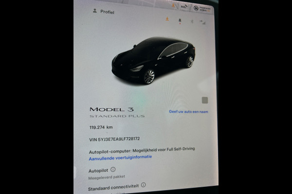 Tesla Model 3 Standard RWD Plus 60 kWh Trekhaak (1.000kg) SOH 87% 19 INCH Velgen Rijklaarprijs!