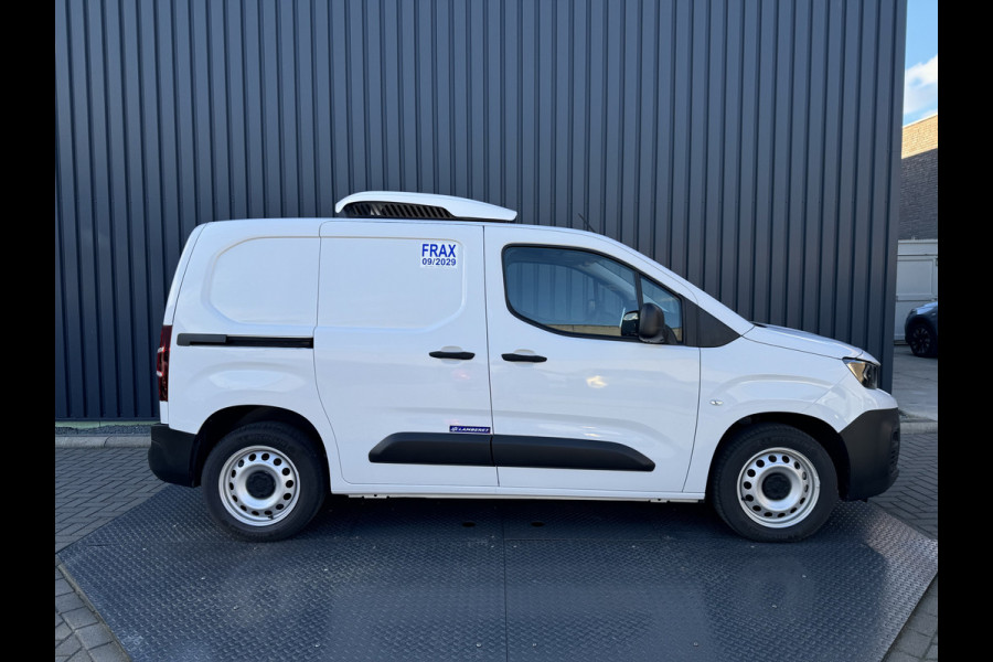 Peugeot Partner 1.5 BlueHDi 100 | 3 zitter | Koelwagen Carrier | Nacht aansluiting | Laadruimte 2 niveaus | Nieuw!! | Prijs Rijklaar!!