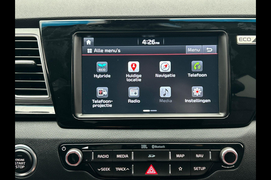 Kia Niro 1.6 GDi Hybrid ExecutiveLine Trekhaak Adaptieve/Cruise Stoel verwarming/verkoeling Camera Leder Carplay