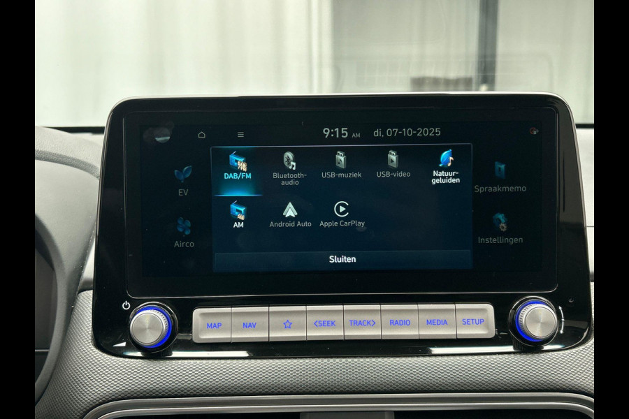 Hyundai Kona EV Premium Sky 64 kWh Adaptive Cruise Stoel Verwarming/Verkoeling Camera Carplay Leder Panoramadak